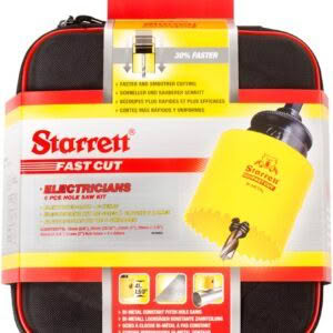 Electricians 6pc Fast Cut Holesaw Kit - KFC06022