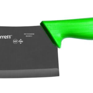 Cleaver Wide Rectangular 8' (200mm) Green Handle – BKG509-8