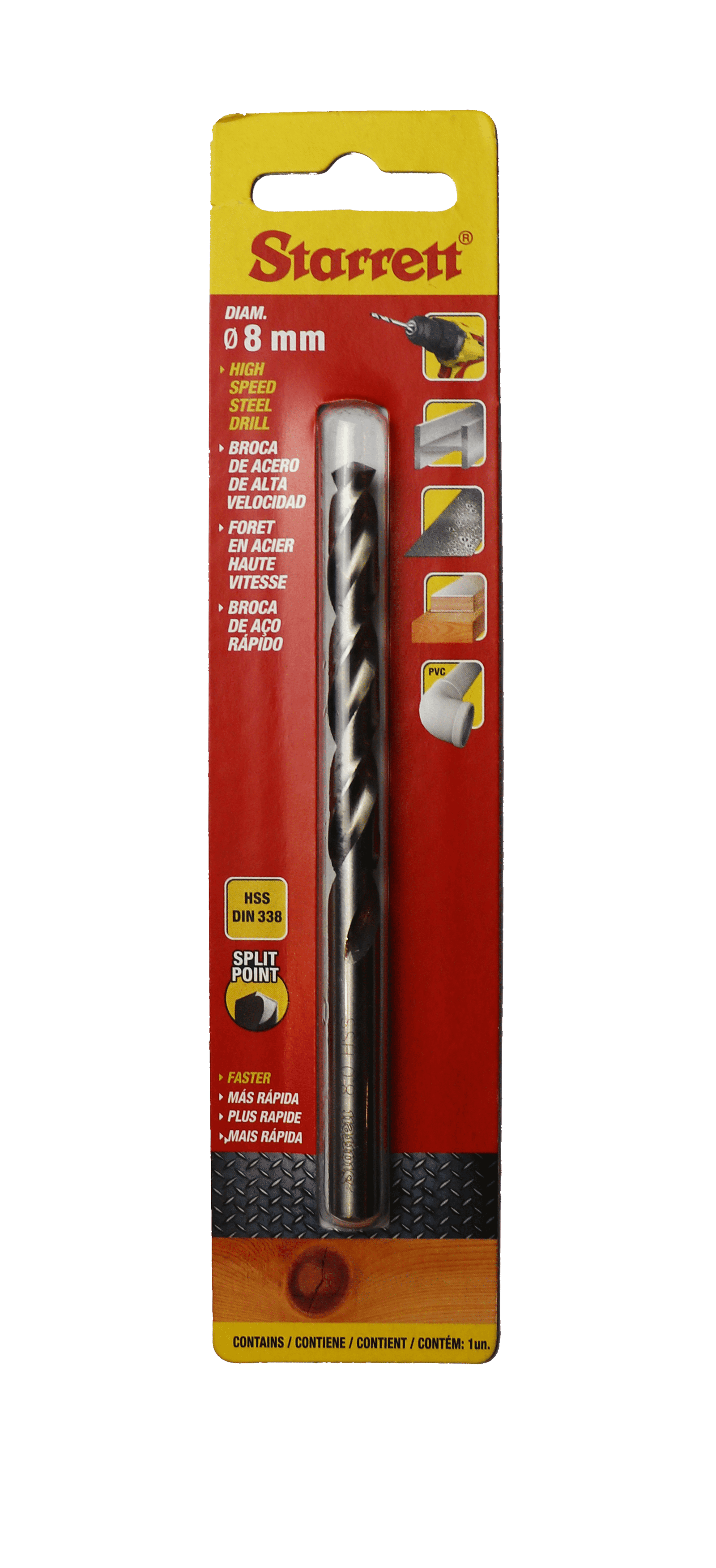 HSS in packaging 8mm