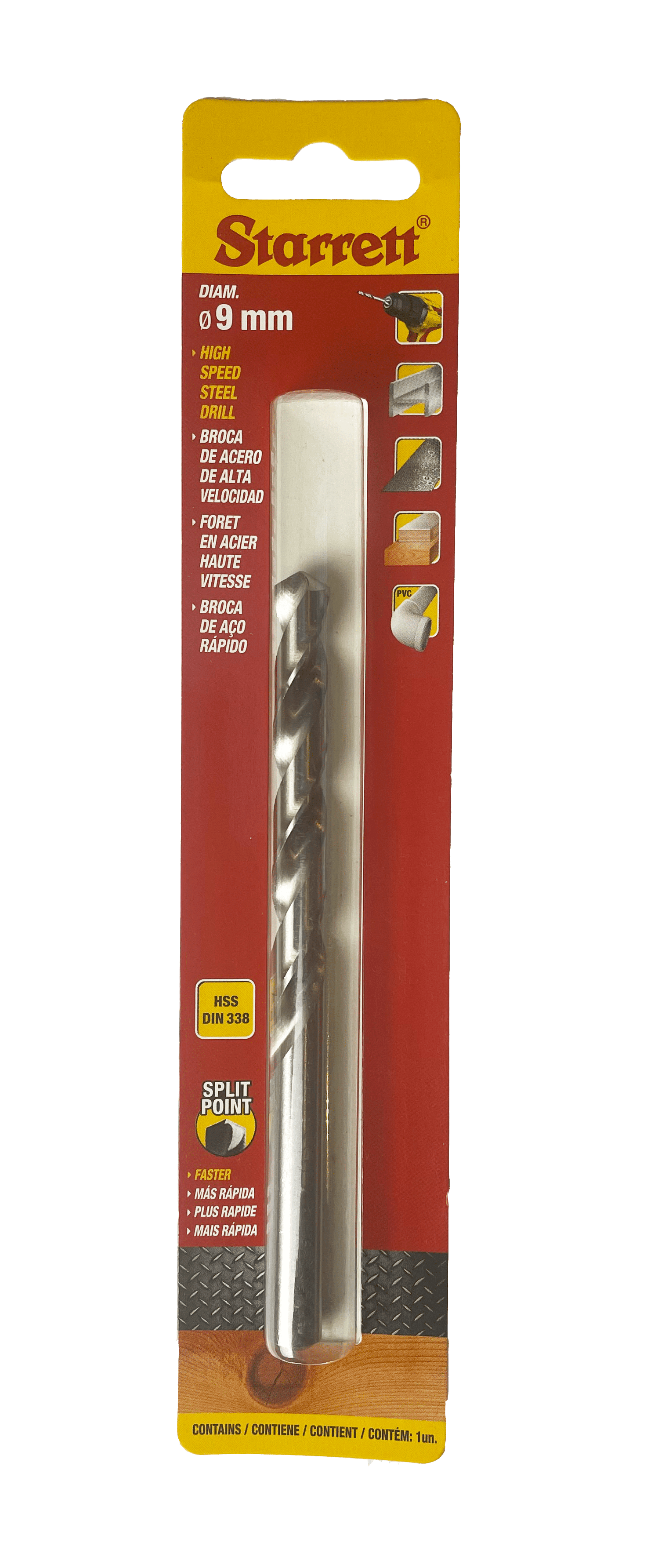 HSS in packaging 9mm