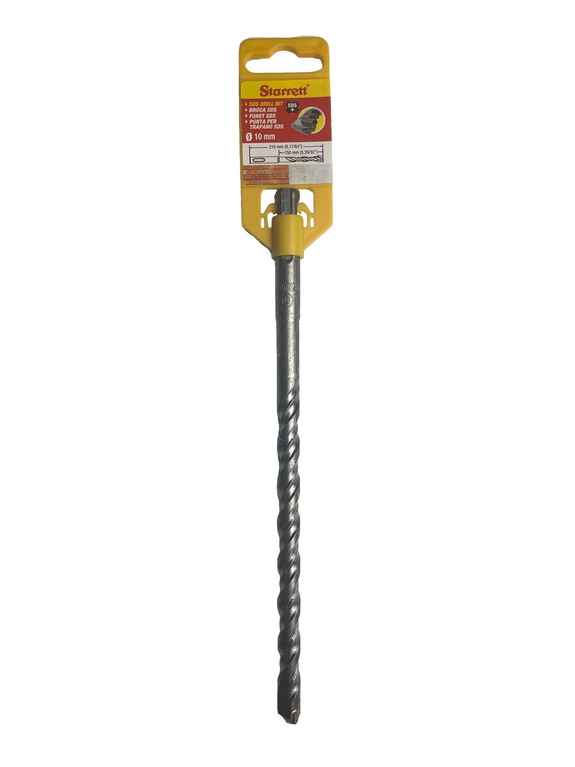 SDS 2 point drill 10mm X 210mm SDS 2 point drill 10mm X 210mm